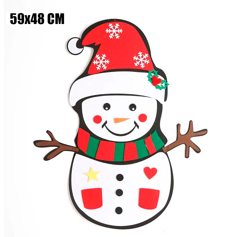 Set Montessori Navideño – Árbol + Snowman (Edición 2025)